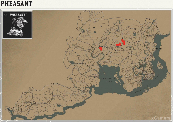 Red dead redemption 2 - животные. Карты с местами обитания