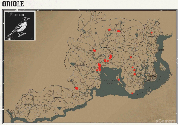 Red dead redemption 2 - животные. Карты с местами обитания