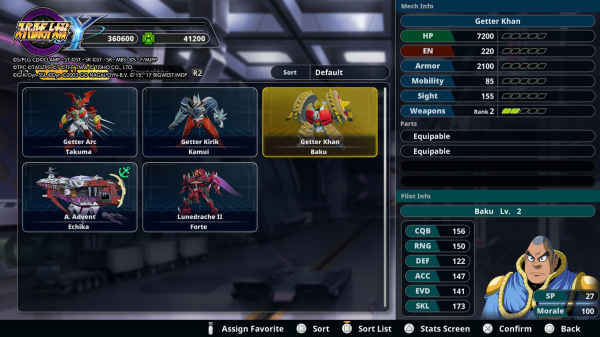 Обзор Super Robot Wars Y