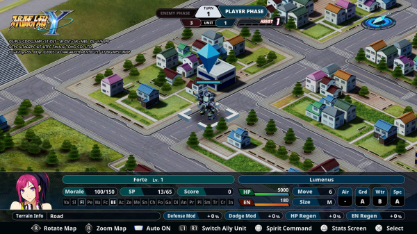 Обзор Super Robot Wars Y