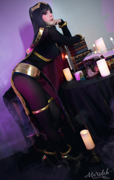 Марида недавно исполнила косплей Сайджо из игры &laquo;Знак Огня&raquo;