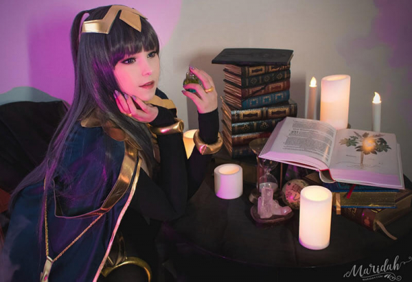 Марида недавно исполнила косплей Сайджо из игры &laquo;Знак Огня&raquo;