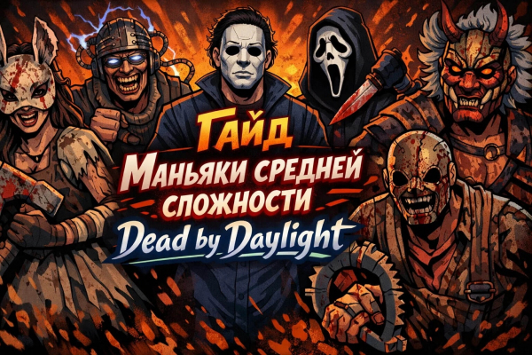Гайд маньякам средней сложности в Dead by Daylight