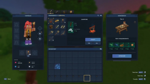 Как расширить инвентарь в Hytale и получить все улучшения рюкзака